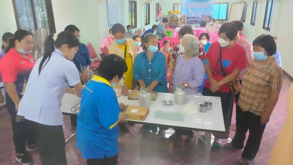 โครงการส่่งเสริมสนับสนุนการดูแลกลุ่มผู้สูงอายุด้วยแพทย์แผนไทยประจำปี 2566